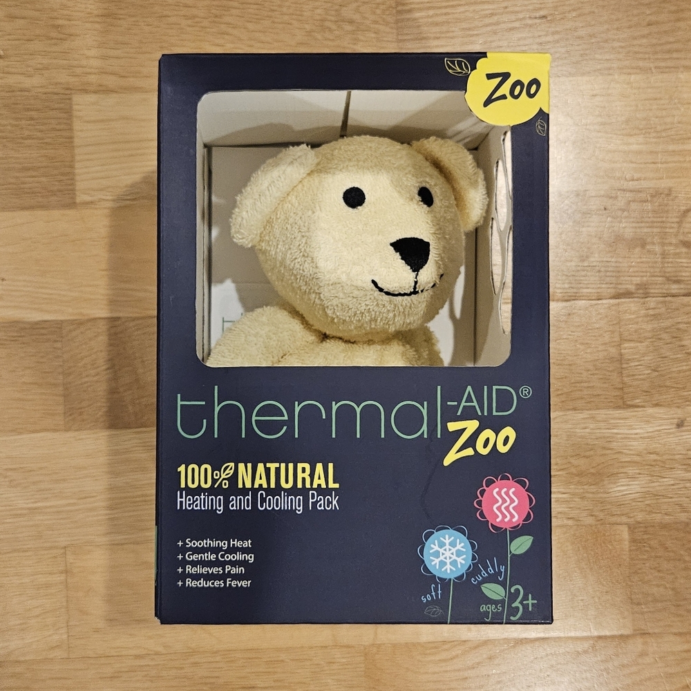 NWT Thermal Aid Zoo Bear Heating And Cooling Pack NEW Wrapped In Box